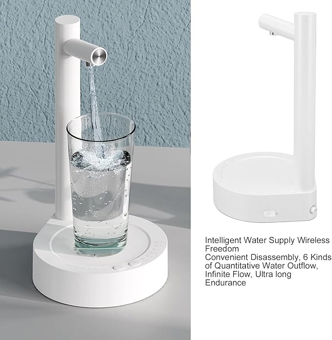 スマート給水ディスペンサー｜ワンタッチ自動注水・USB充電式✨本体のボタンを押すだけで、必要な量の水を自動で注げる便利アイテムです。